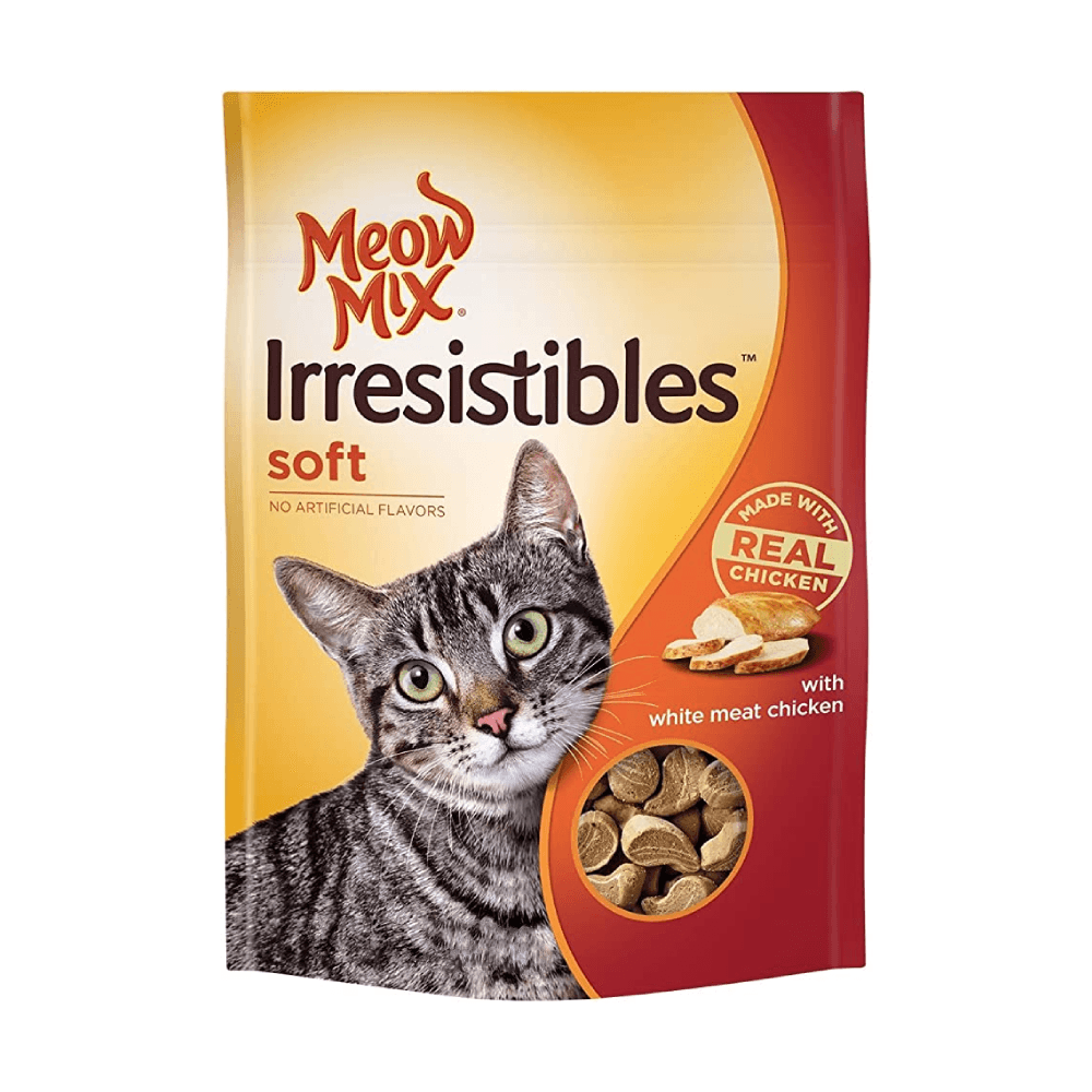 Snack Para Gato Meow Mix Irresistible Soft Chicken 85 g