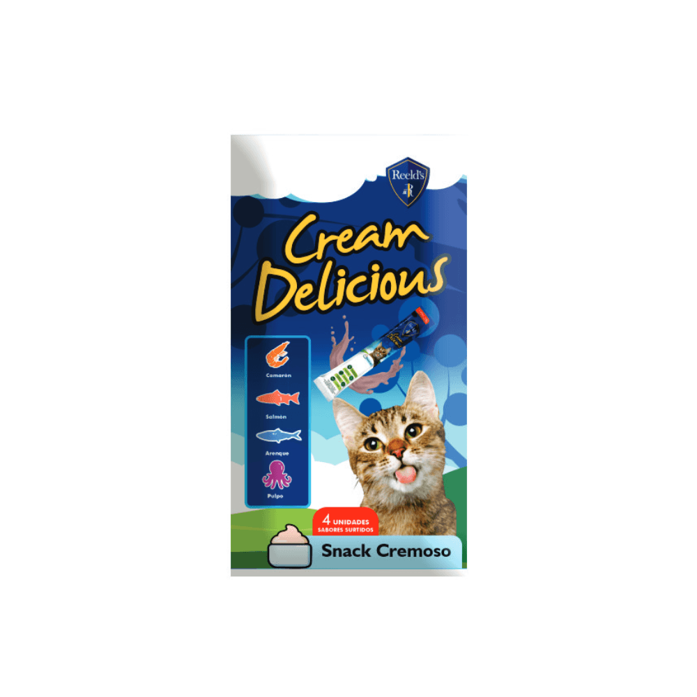 Snack Para Gato Reeld's Cream Delicious 56 g