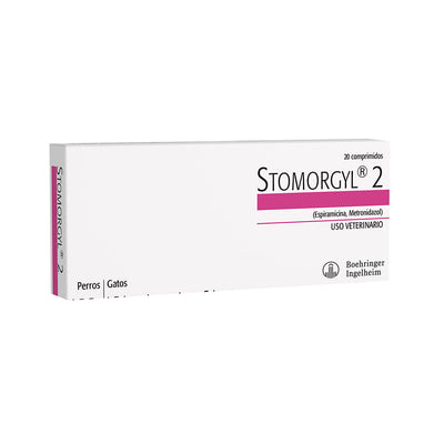 Medicamento Bucodental Para Mascotas Stomorgyl (Precio Por Blister) 2 mg
