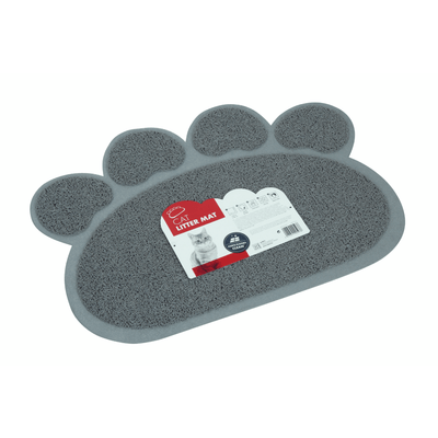 Tapete Recogedor De Arena Para Gato M-PETS Gris 60x45 cm