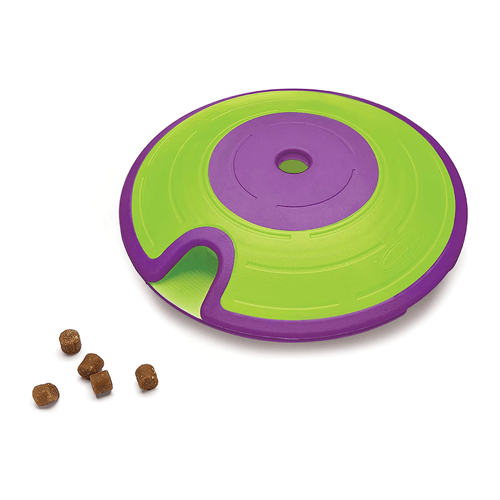Juguete Interactivo Para Perro Nina Ottosson Treat Maze Tap & Flip Treat Game Nivel 2 Único